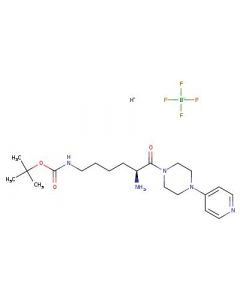 Astatech TERT-BUTYL (S)-(5-AMINO-6-OXO-6-(4-(PYRIDIN-4-YL)PIPERAZIN-1-YL)HEXYL)CARBAMATE TETRAFLUOROBORATE SALT; 0.25G; Purity 98%; MDL-MFCD30748140